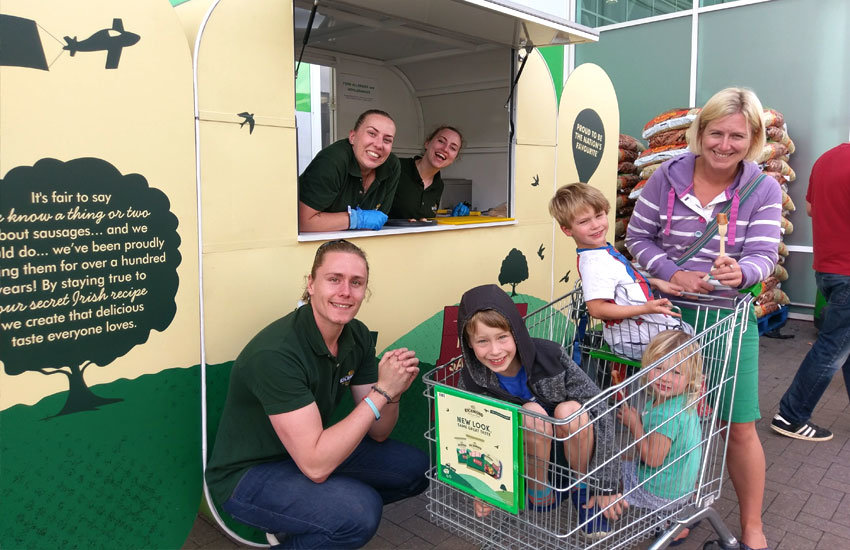 Richmond Sausages - Product Sampling, Sampling Staff & Sampling Pod Hire