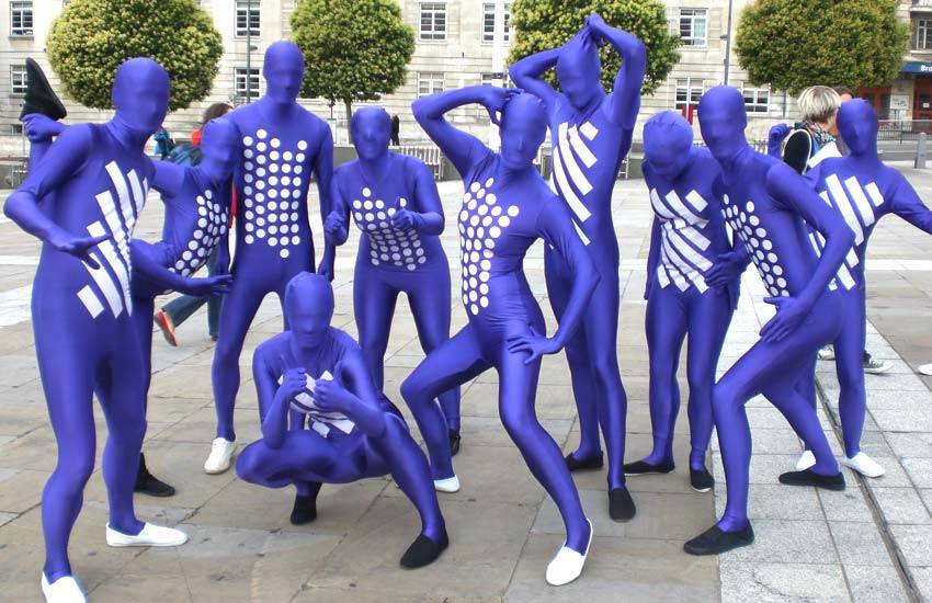 iMP flash mob staff For Cadbury Brand Activation
