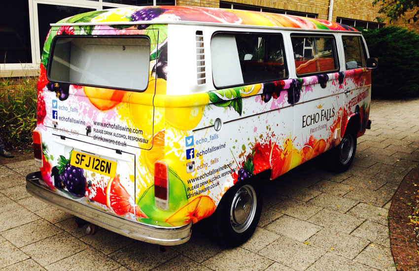 Echo Falls Promo Camper Van