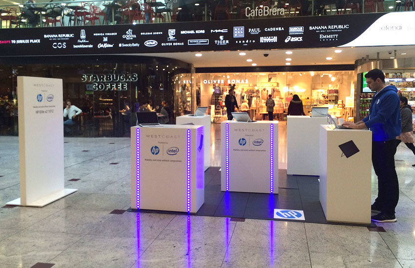 HP - Experiential marketing, Experiential Staff