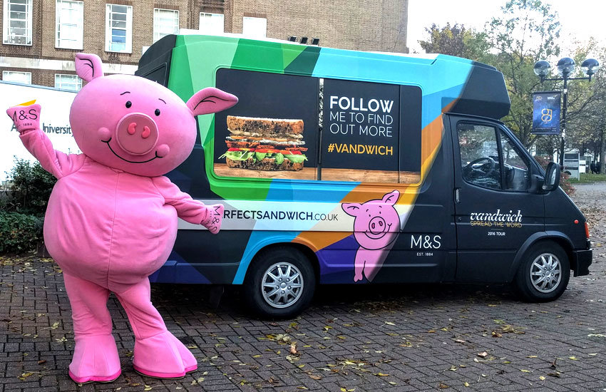 Promotional ice cream van and promo vehicles Leeds