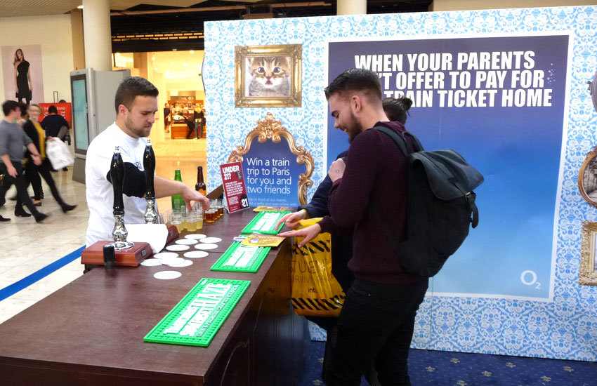 O2 - Event staff, Experiential Marketing & Promo Staff