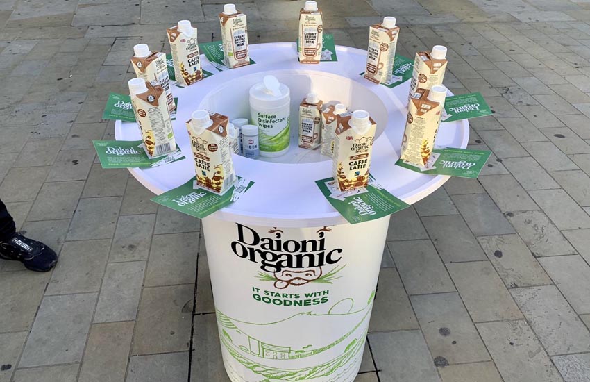 Daioni product sampling campaign