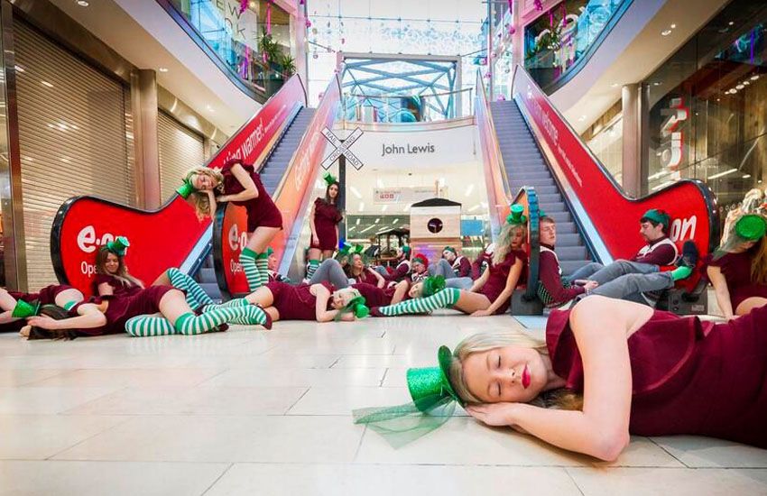 iMP provide professional Xmas promo staff and Christmas elves.