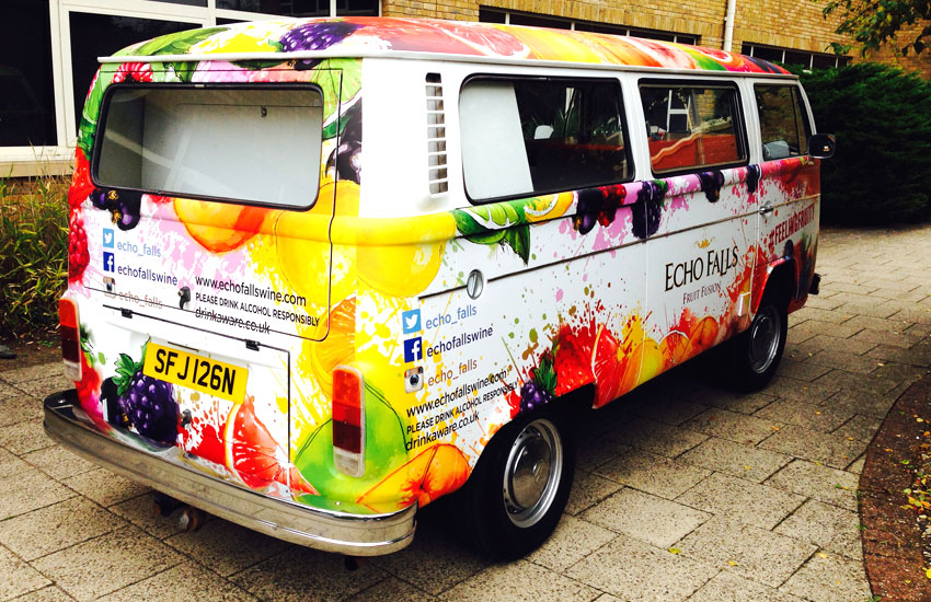 Echo Falls Promo Camper Van
