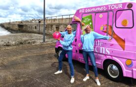 Little Moons sampling at seaside towns
