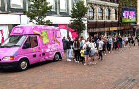 Little Moons sampling roadshow queues down the street