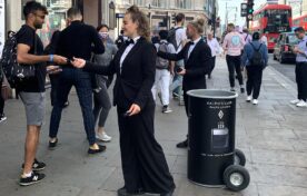 London perfume sampling