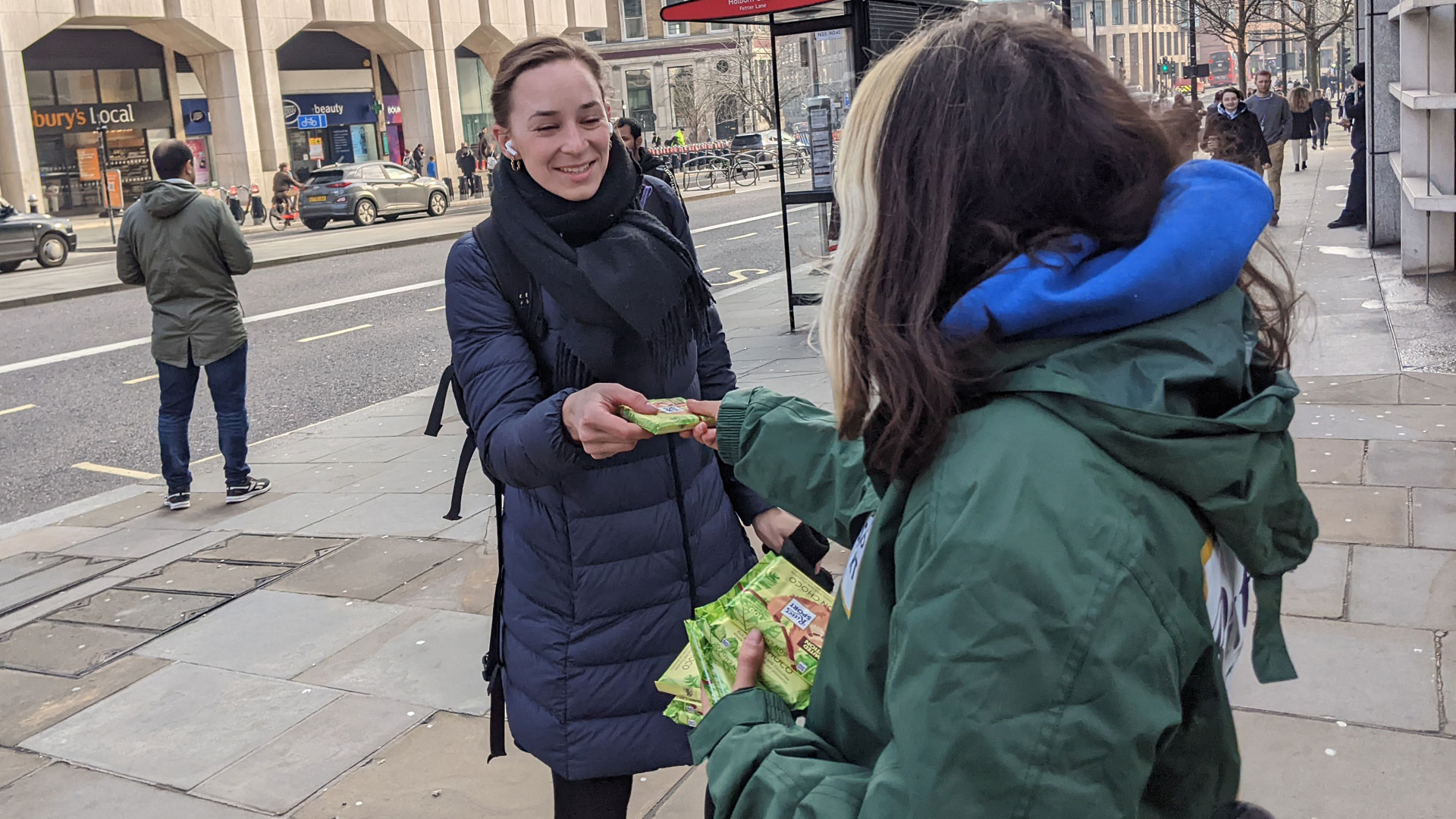 Retailer head office event sampling