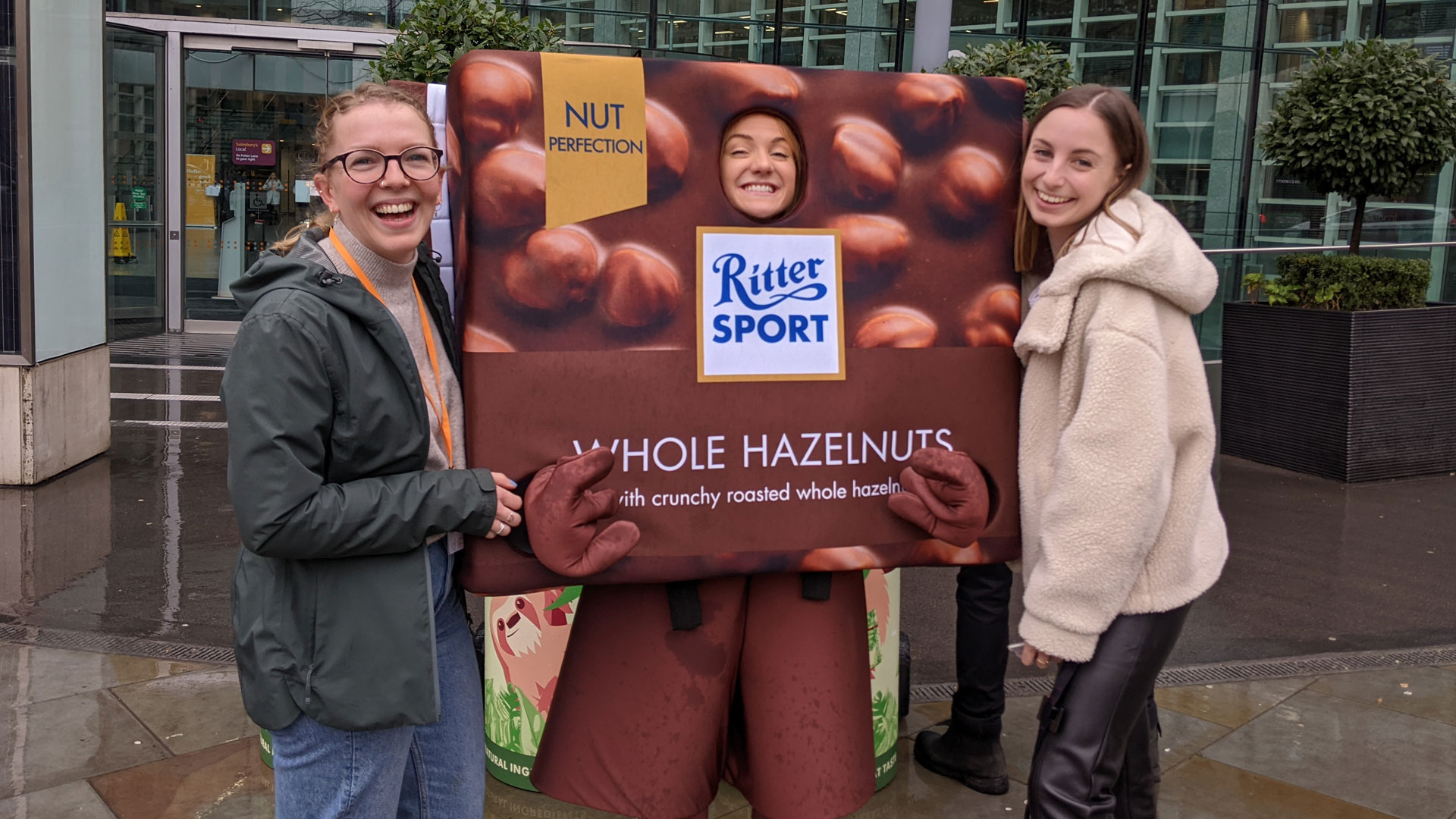 Costume staff at Sainsbury's head office