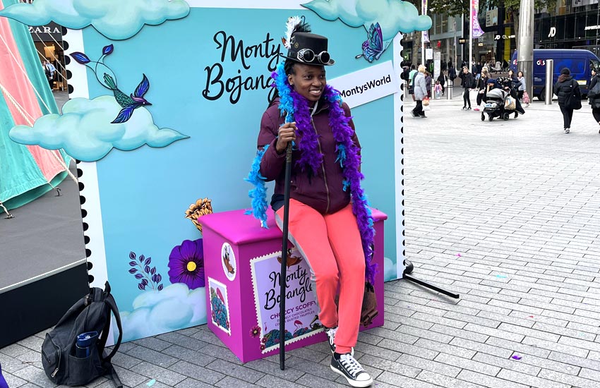 Product sampling at the Bullring Birmingham