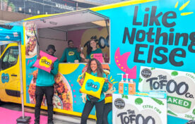 Experiential sampling roadshow for Tofoo