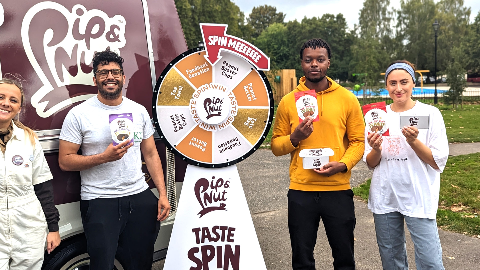 Pip & Nut Wheel of Fortune