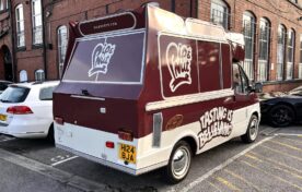 Our vintage ice cream van for Pip & Nut nut butters.