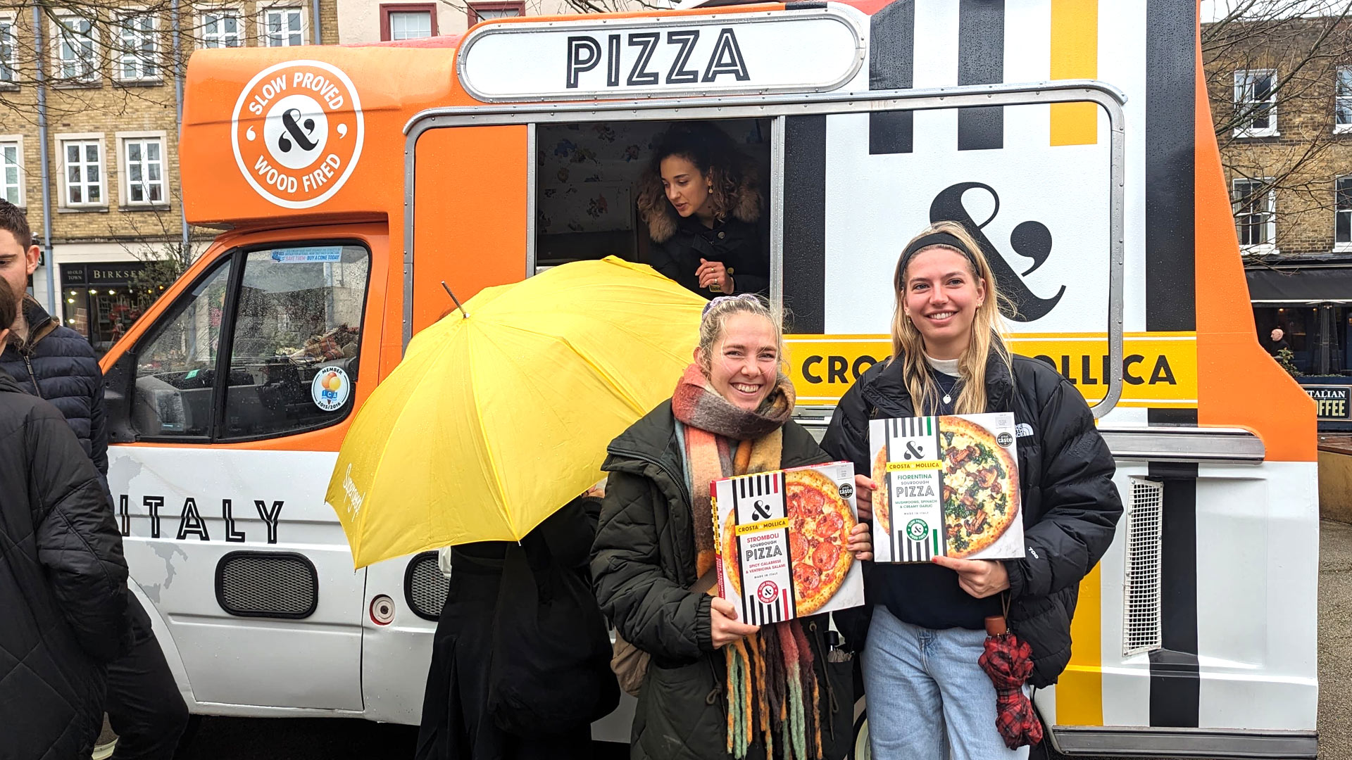 Free Crosta & Mollica pizza sampling