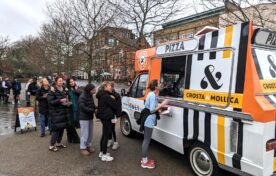 Crosta & Mollica pizza sampling in London