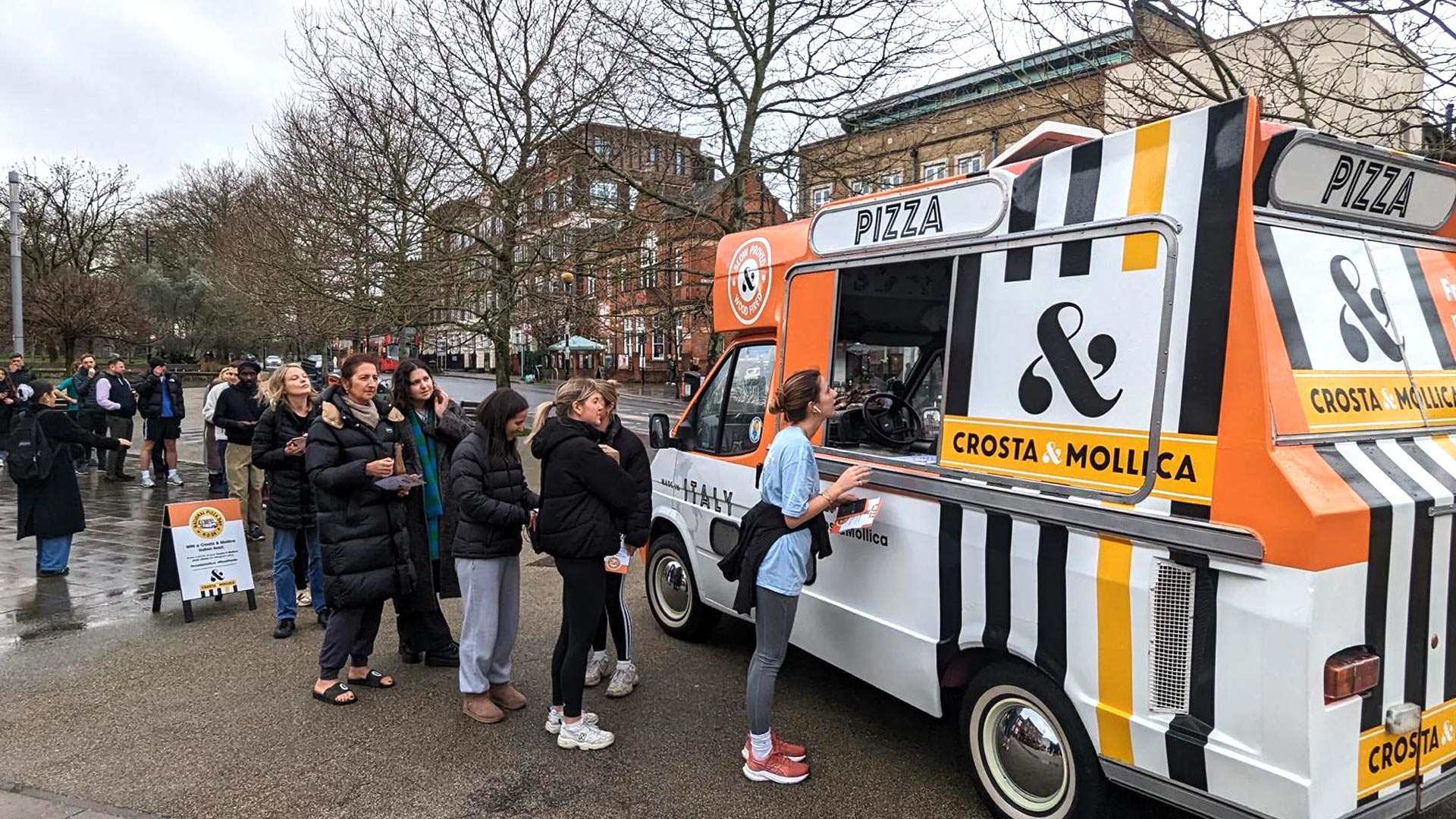 Crosta & Mollica pizza sampling in London