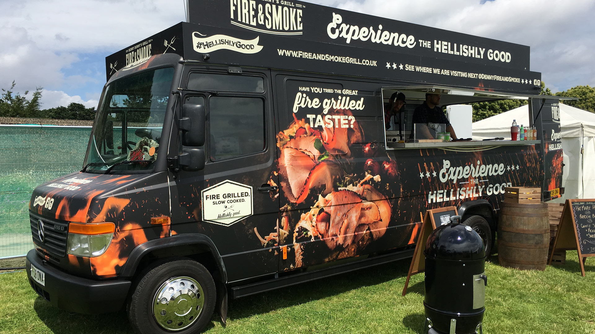 Food truck for Fire & Smoke
