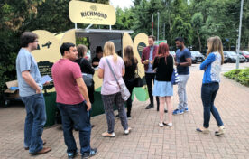 Sampling at Tesco HQ Welwyn Garden City