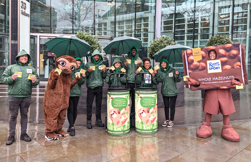 Sainsbury's head office sampling