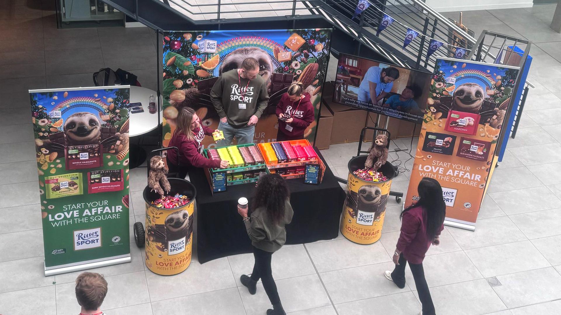 Tesco HQ Sampling Event