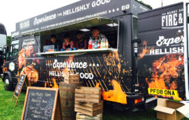 Foodies Festival food van