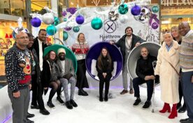 Christmas pop up for Heathrow Express
