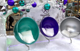 Custom brand activation design and build for Heathrow Express.