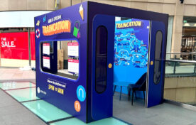 Traincation experiential installation for Northern Rail