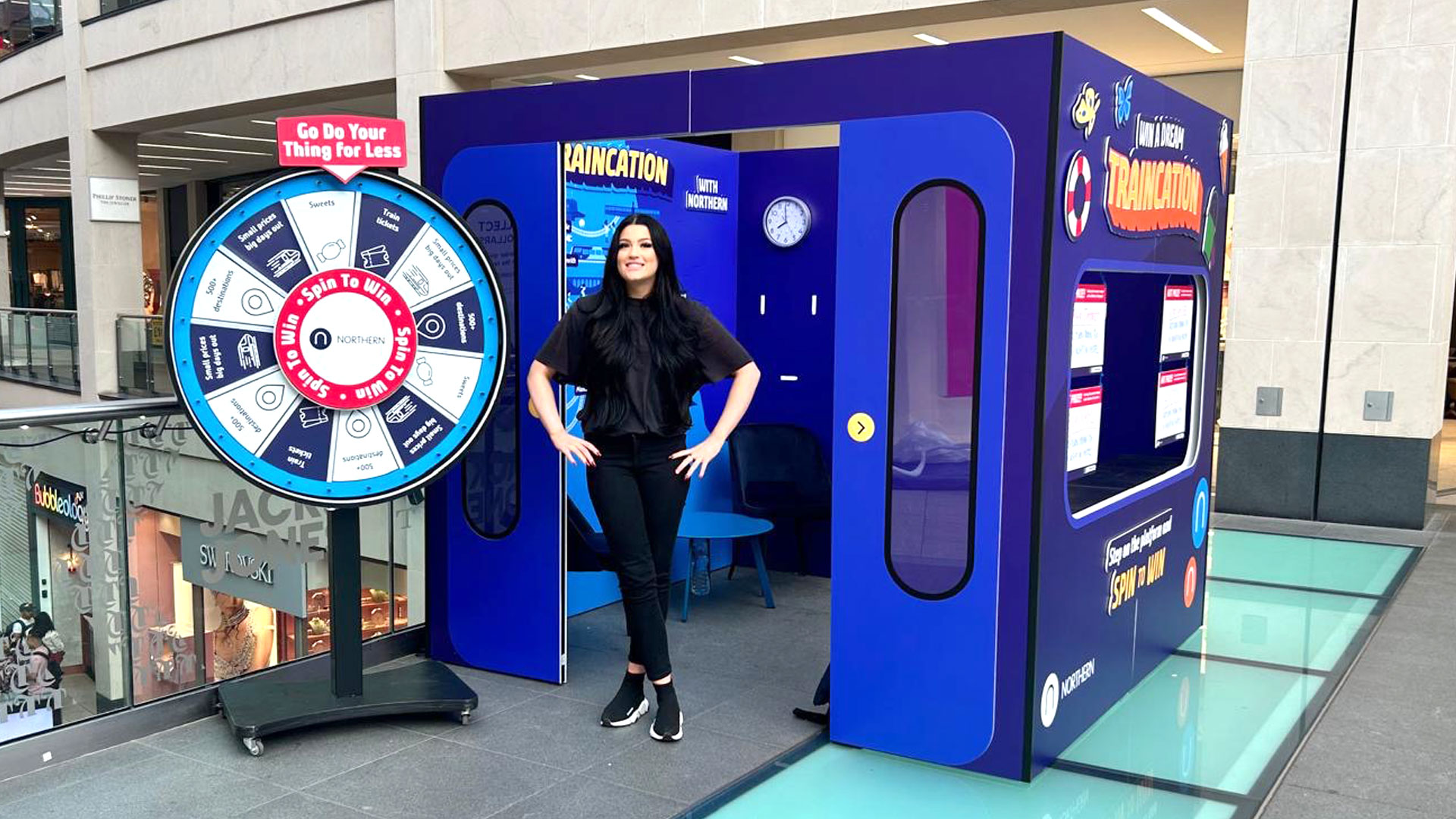 Northern Rail Traincation experiential activation
