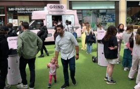 Iced coffee sampling for Grind