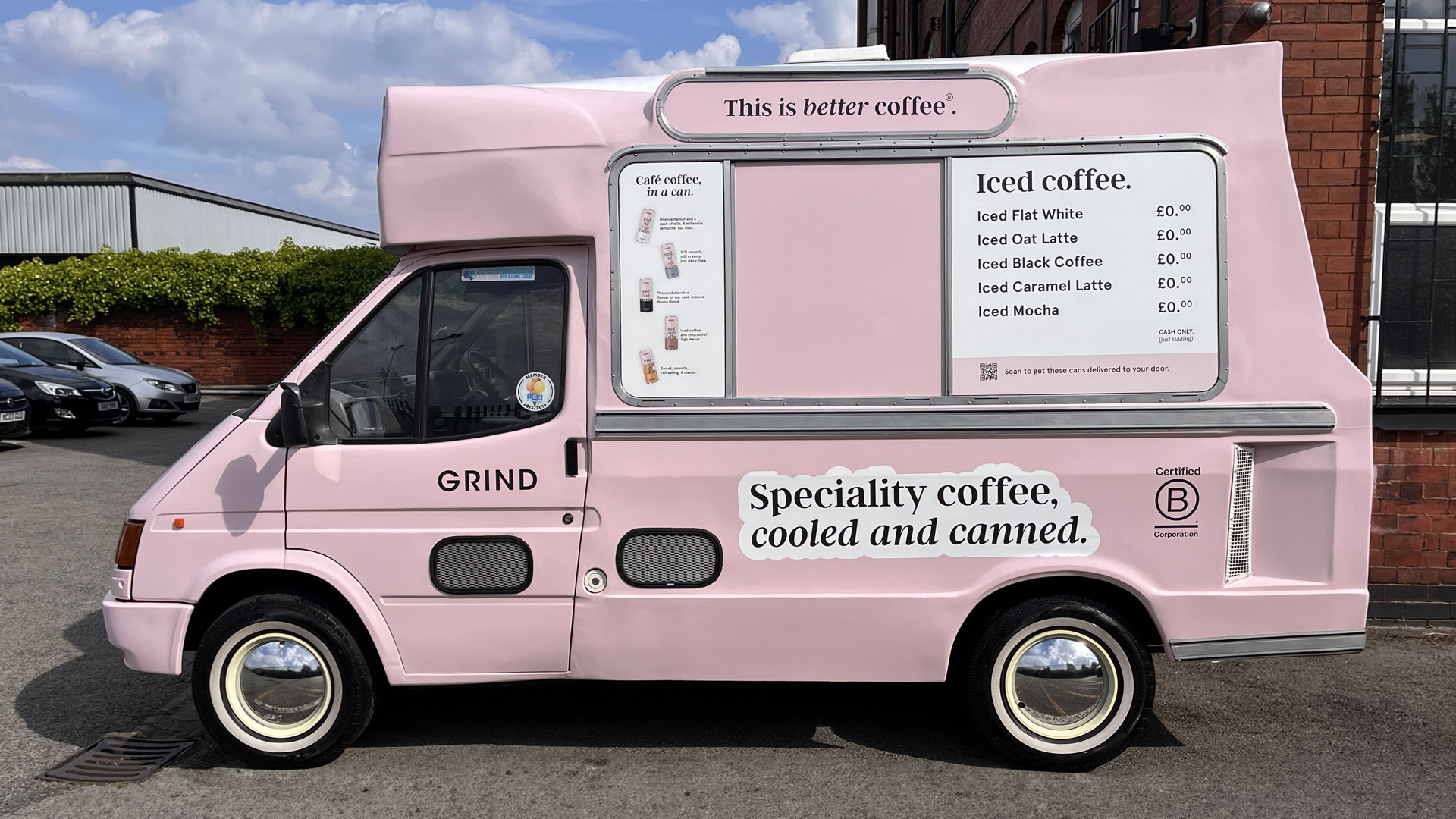 Grind Coffee ice cream van