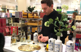 Gin sampling John Lewis