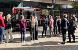 City centre promotional spaces