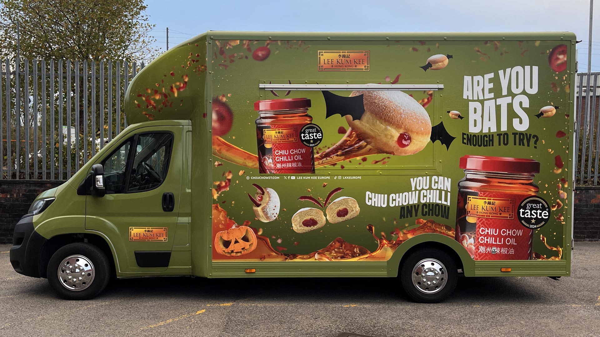 Promotional sampling van for Lee Kum Kee