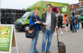 Product sampling at Clapham Junction