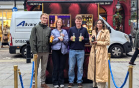 Fentimans vending machine sampling