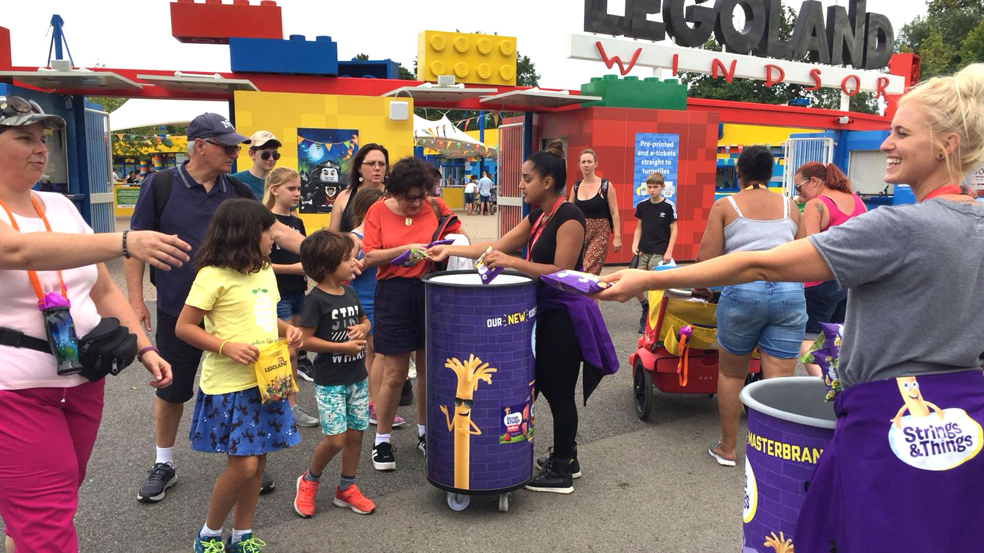 Sampling at Legoland