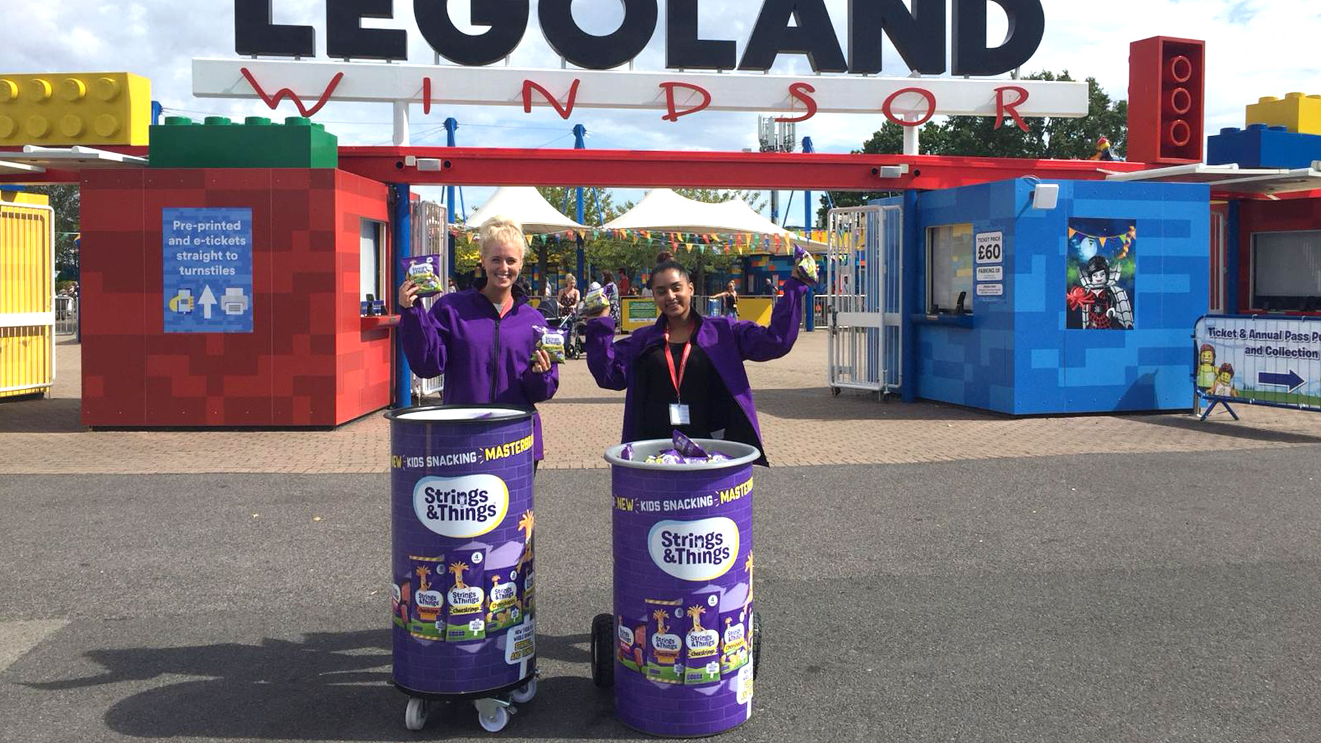 Can you sample at Legoland?