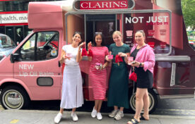 Sampling promo van