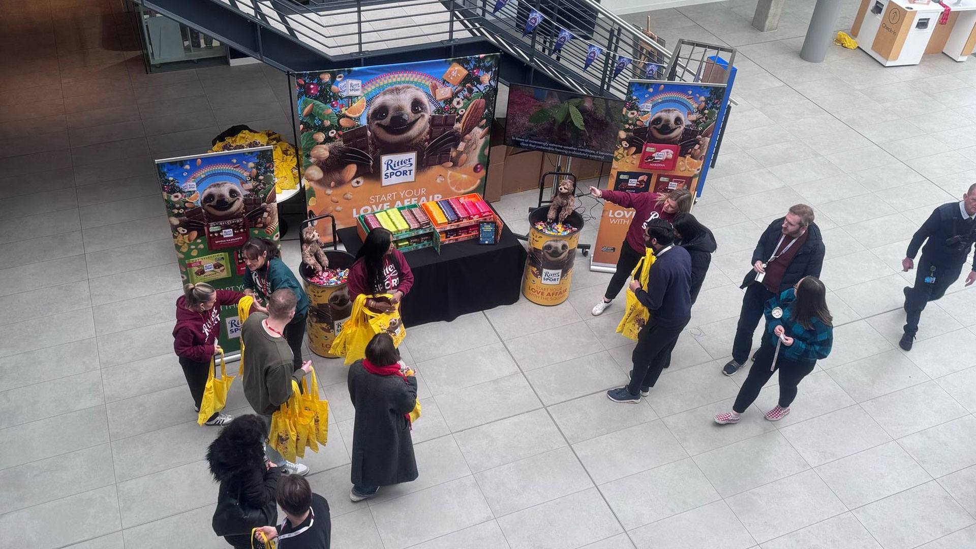 Tesco HQ Sampling Event