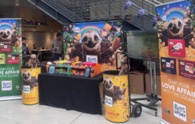 Sampling and events at Tesco HQ