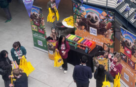 Tesco head office sampling event