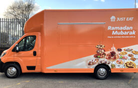 Just Eat Promo Van