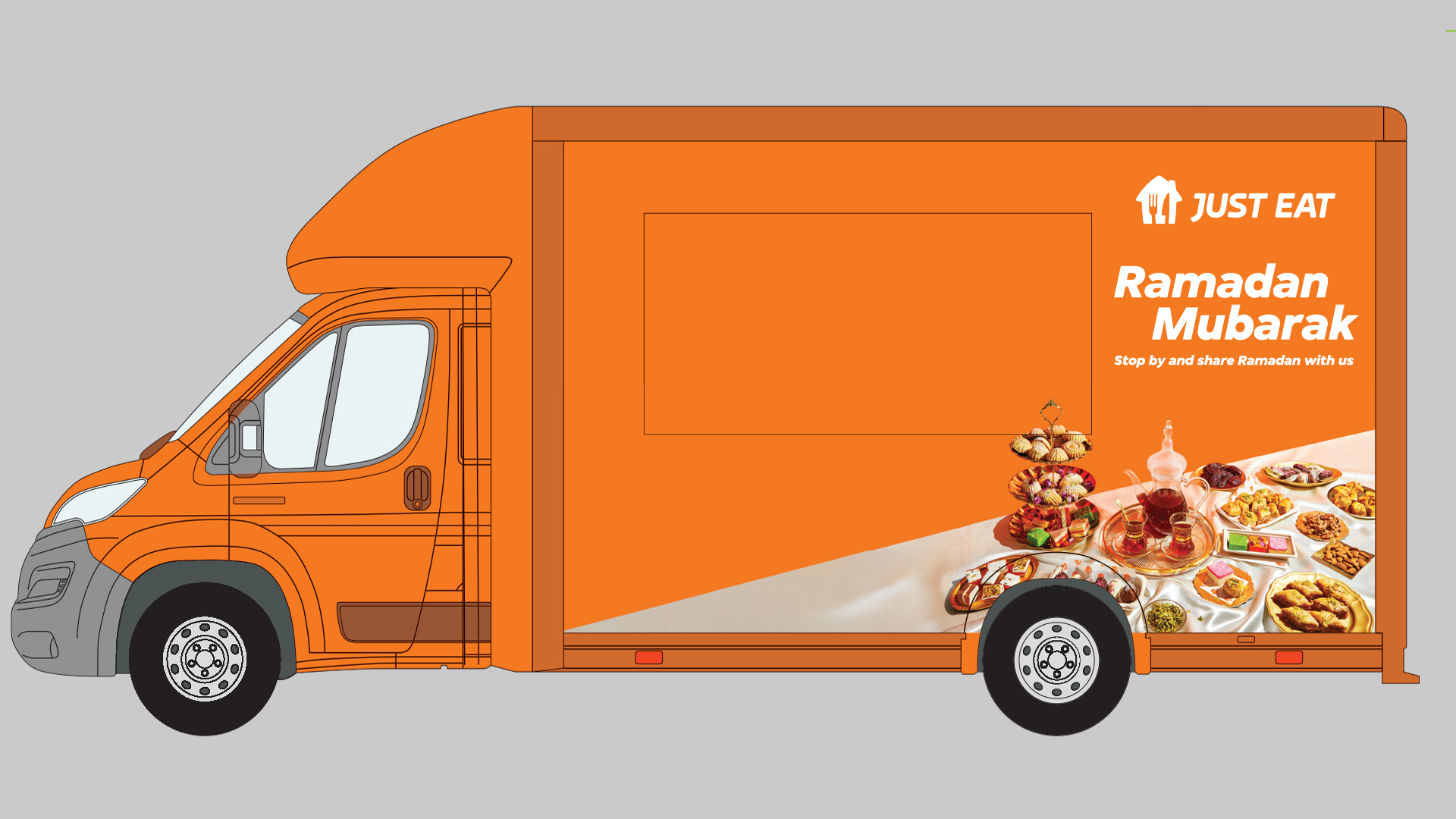 Promo van before