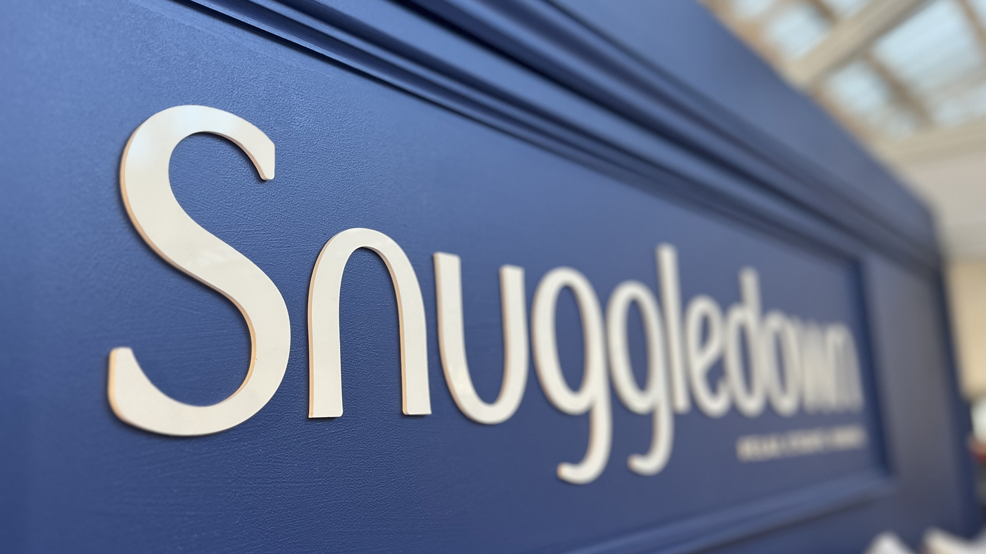 Creative event set build for Snuggledown