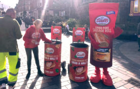 Consumer sampling campaign in London