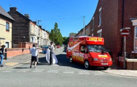 iMP x Nike ice cream van photo shoot