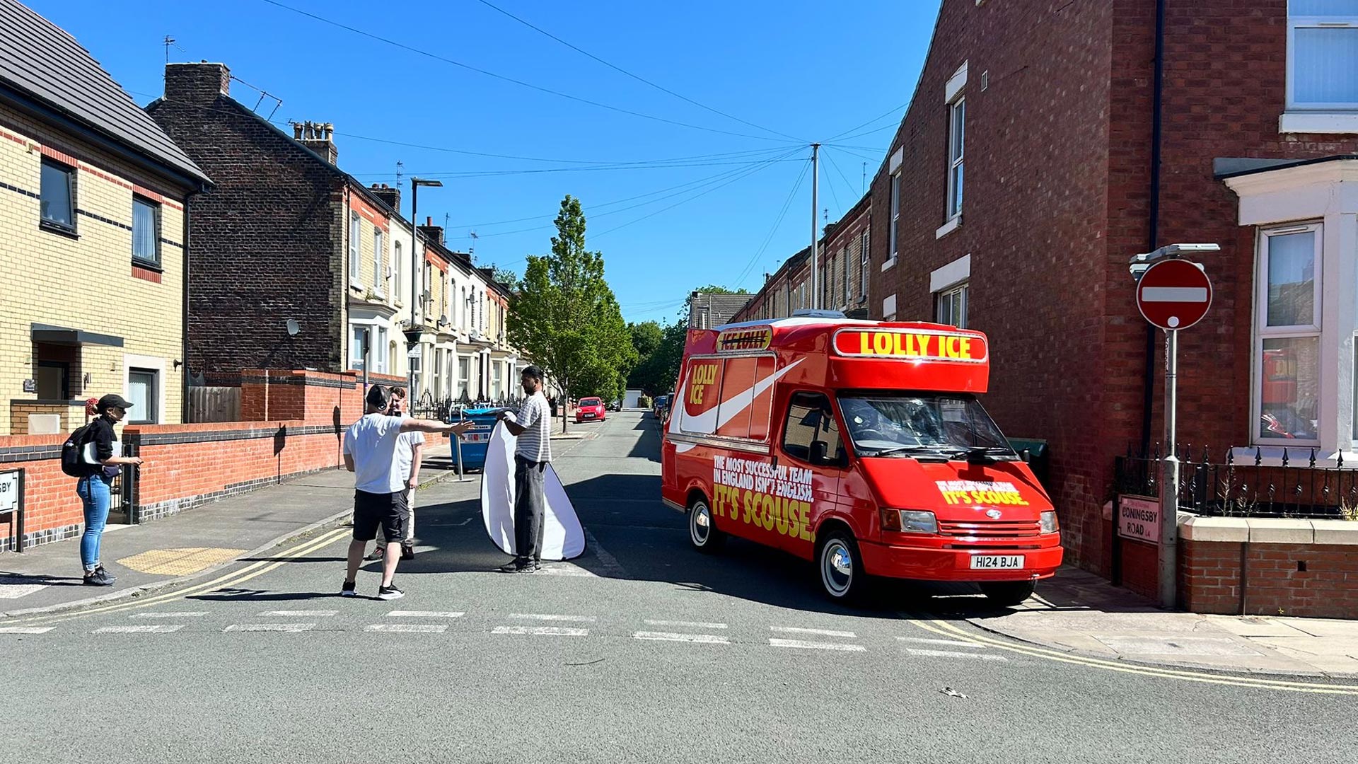 iMP x Nike ice cream van photo shoot