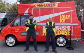 iMP x Nike ice cream van security detail